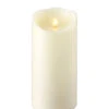 Moving Flame Ivory Candle Battery Operated 3.5 X 7 Timer - Remote Ready -Decorative Candle Shop ivory 7 inch moving flame candle