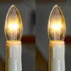 Set Of 2 Dual-Glow Replacement Bulbs For Cordless Window Candles - Ivory Taper 1 Set Of 2 Dual-Glow Replacement Bulbs For Cordless Window Candles - Ivory Taper -Decorative Candle Shop ivory bulb set 2
