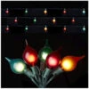 Kismet String Light 14 Feet - 15 Multi Color Lights On Green Wire - Connect Up To 8 Strands -Decorative Candle Shop kismit full image