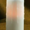 Unscented White Flameless Melted Look Drip Candle 3x6 With Dual Timer -Decorative Candle Shop mel drip 3x6 white 225