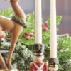 Nutcracker Taper Candlestick Holders - Set Of 2 From RAZ 1 Nutcracker Taper Candlestick Holders - Set Of 2 From RAZ -Decorative Candle Shop nutcracker candlestick