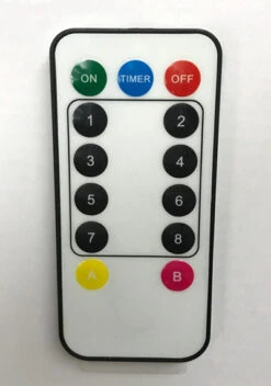 RAZ 9 Foot Pre Lit Garland With 600 Cluster Lights - Remote Control RAZ Imports -Decorative Candle Shop remote for garland