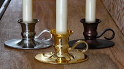 Traditional Flameless Window Candle Bright Dual Sided Bulb - Brass Finish - Timer 11 Traditional Flameless Window Candle Bright Dual Sided Bulb - Brass Finish - Timer -Decorative Candle Shop silver brass bronze ivory base