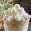 Snowballs - 48 Piece Bag -Decorative Candle Shop snowballs packed