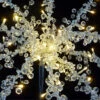 Battery Operated Mini Tabletop Crystal Tree - 48 Warm White LED's -Decorative Candle Shop tt02 top