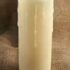 Unscented Ivory Drip 3x8 Battery Operated Candle With Dual Timer 2 Unscented Ivory Drip 3x8 Battery Operated Candle With Dual Timer -Decorative Candle Shop unscented 3x8 1