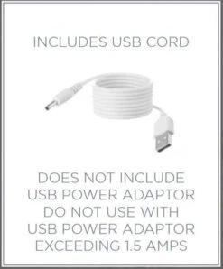 Animated Kissing Snowmen Under The Mistletoe Lighted Water Lantern -Decorative Candle Shop usb cord white 4