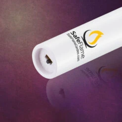 Flameless Candlelight Service Candles - Non-Flickering Warm White Flame - (25 Pcs) -Decorative Candle Shop vigil candle switch 1