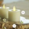 Luminara Wax Tealights (set Of 2) 1.7 X 2 Inches 2 Luminara Wax Tealights (set Of 2) 1.7 X 2 Inches -Decorative Candle Shop wax luminara2
