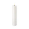 Uyuni 2.25 Inch X 9.75 Inch White Pillar Candle - Remote Ready 2 Uyuni 2.25 Inch X 9.75 Inch White Pillar Candle - Remote Ready -Decorative Candle Shop white 2.5x9.5 uyuni main