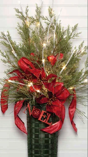 27 Inch Battery Operated White Branch With 20 White LED 4 27 Inch Battery Operated White Branch With 20 White LED - Image 2